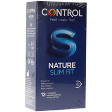 CONTROL - NATURE SLIM FIT 12 UNIDADES - Sexshoptuga 