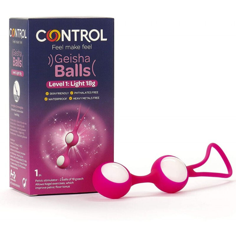 CONTROL - BOLAS DE GEISHA NÍVEL I - 18G - Sexshoptuga  Sexshoptuga 