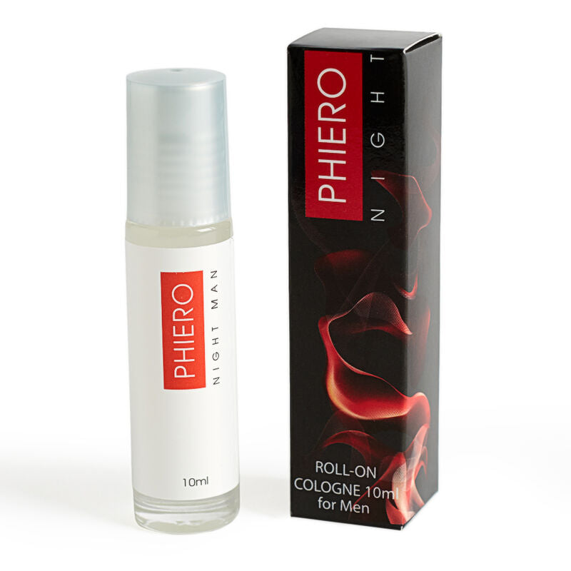 500 COSMETICS - PHIERO NIGHT MAN PERFUME FEROMÔNIOS PARA HOMENS COM ROLL-ON - Sexshoptuga  Sexshoptuga 