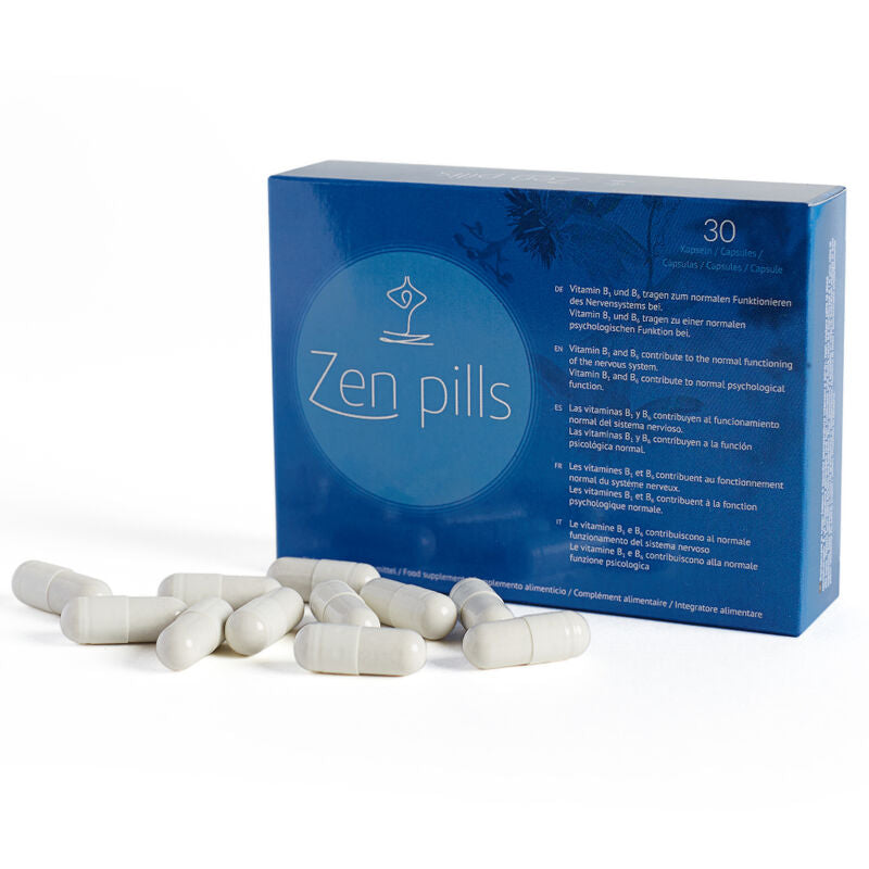 500 COSMETICS - ZEN PILLS CÁPSULAS PARA REDUZIR A ANSIEDADE - Sexshoptuga Sexshoptuga 