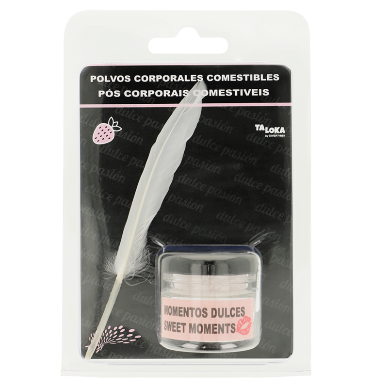 DIABLO GOLOSO - PÓ CORPORAL COMESTÍVEL DE MORANGO - Sexshoptuga 