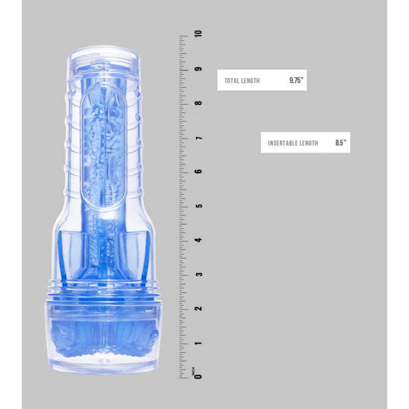 FLESHLIGHT - TURBO CORE AZUL GELO - Sexshoptuga  Sexshoptuga 