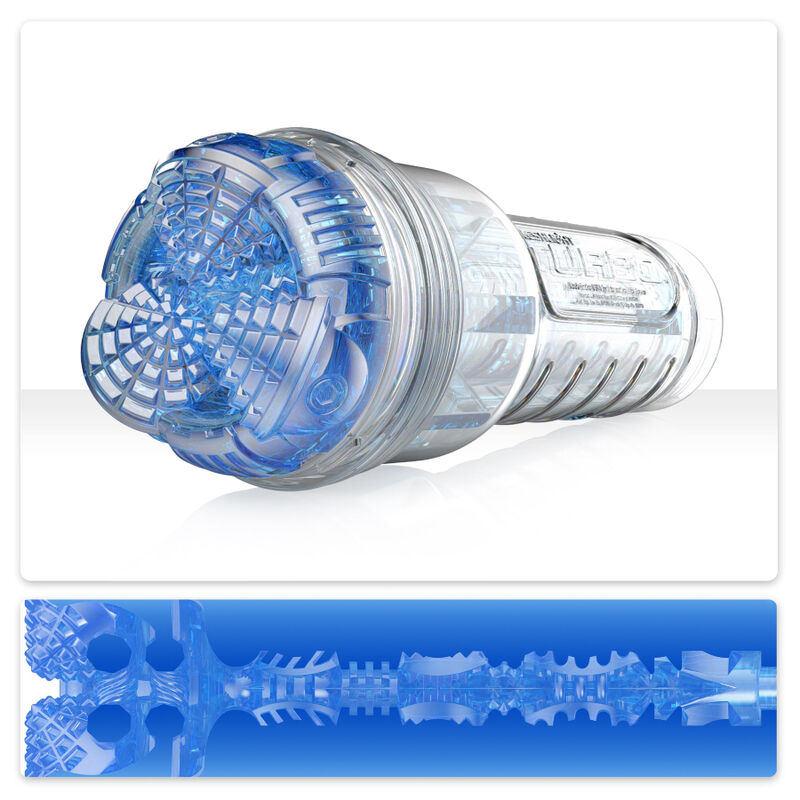 FLESHLIGHT - TURBO CORE AZUL GELO - Sexshoptuga  Sexshoptuga 