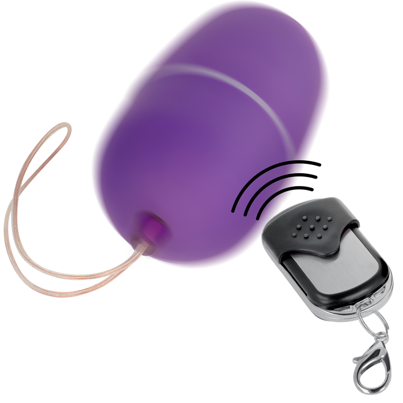 ONLINE - OVO VIBRANTE COM CONTROLE REMOTO M LILAC - Sexshoptuga 