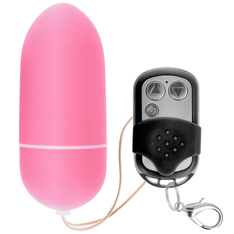 ONLINE - OVO VIBRANTE COM CONTROLE REMOTO L ROSA - Sexshoptuga 