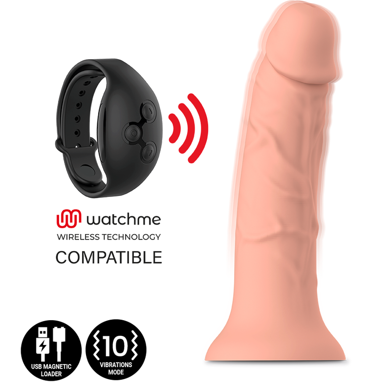 MYTHOLOGY - ASHER ORIGINAL DILDO S - VIBRADOR COMPATÍVEL COM A TECNOLOGIA WATCHME WIRELESS - Sexshoptuga 