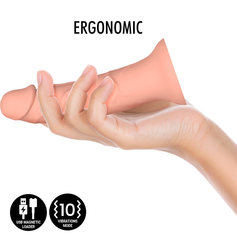 MYTHOLOGY - ASHER ORIGINAL DILDO S - VIBRADOR COMPATÍVEL COM A TECNOLOGIA WATCHME WIRELESS - Sexshoptuga 