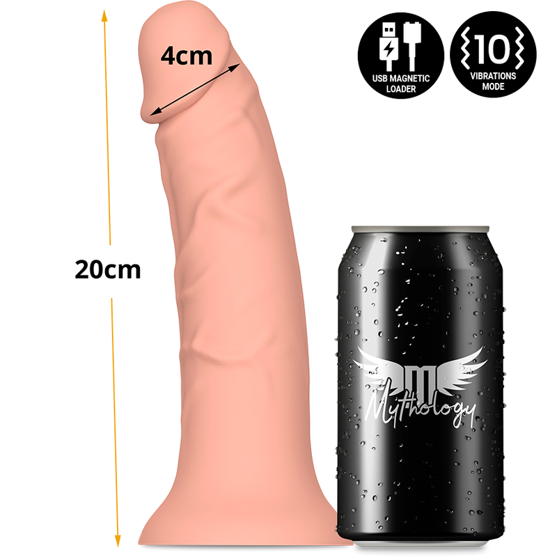 MYTHOLOGY - ASHER ORIGINAL DILDO M - VIBRADOR COMPATÍVEL COM A TECNOLOGIA WATCHME WIRELESS - Sexshoptuga  Sexshoptuga 