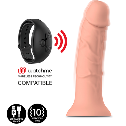 MYTHOLOGY - ASHER ORIGINAL DILDO M - VIBRADOR COMPATÍVEL COM A TECNOLOGIA WATCHME WIRELESS - Sexshoptuga 