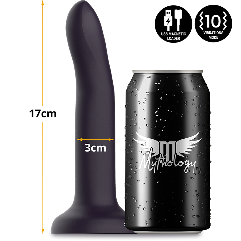 MYTHOLOGY - DUMAN MYSTIC DILDO M - VIBRADOR COMPATÍVEL COM A TECNOLOGIA WATCHME WIRELESS - Sexshoptuga 