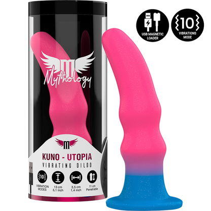 MYTHOLOGY - KUNO UTOPIA DILDO S - VIBRADOR WATCHME TECNOLOGIA SEM FIO COMPATÍVEL - Sexshoptuga 