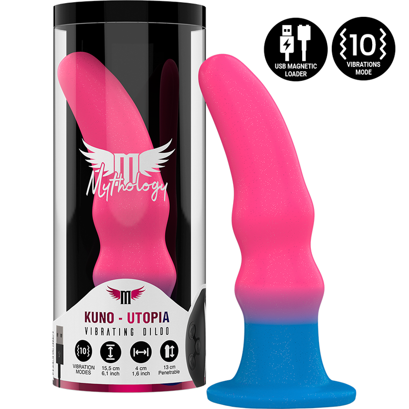 MYTHOLOGY - KUNO UTOPIA DILDO M - VIBRADOR COMPATÍVEL COM A TECNOLOGIA WATCHME WIRELESS - Sexshoptuga  Sexshoptuga 