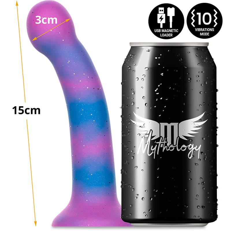 MYTHOLOGY - DION GALACTIC DILDO S - VIBRADOR WATCHME TECNOLOGIA SEM FIO COMPATÍVEL - Sexshoptuga 