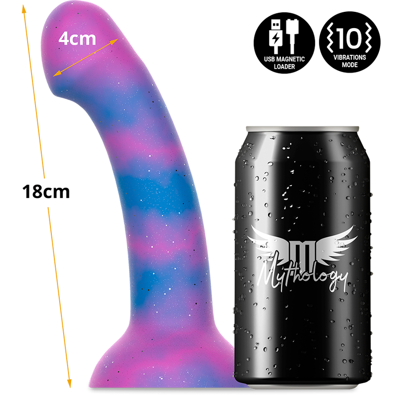 MYTHOLOGY - DION GALACTIC DILDO M - VIBRADOR WATCHME TECNOLOGIA SEM FIO COMPATÍVEL - Sexshoptuga 