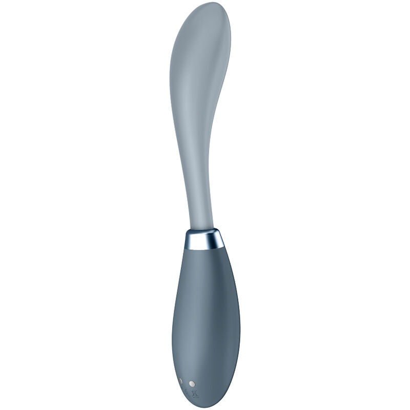 SATISFYER - MULTI VIBRADOR G-SPOT FLEX 3 CINZA - Sexshoptuga 