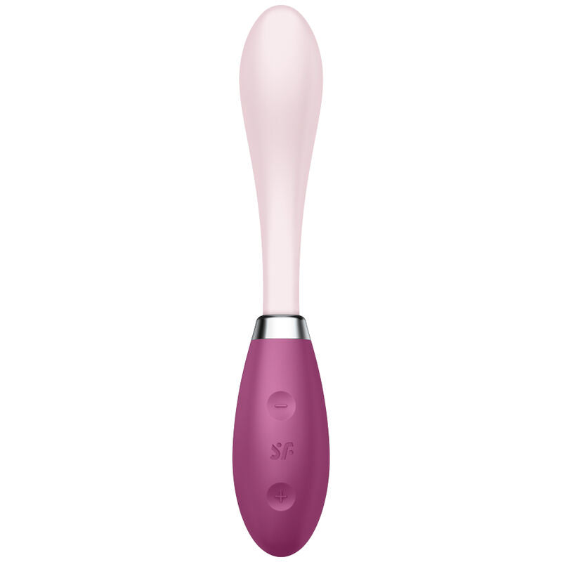 SATISFYER - MULTI VIBRADOR G-SPOT FLEX 3 CINZA - Sexshoptuga 