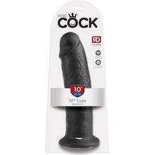 KING COCK - 10 DILDO PRETO 25 CM - Sexshoptuga  Sexshoptuga 