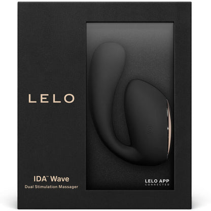 LELO - IDA WAVE MASSAGEIRO PARA CASAIS PRETO - Sexshoptuga 