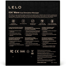 LELO - IDA WAVE MASSAGEIRO PARA CASAIS PRETO - Sexshoptuga  Sexshoptuga 