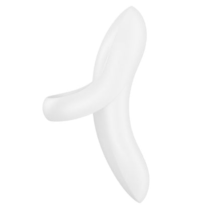 SATISFYER - VIBRADOR DE DEDO BOLD LOVER BRANCO - Sexshoptuga 