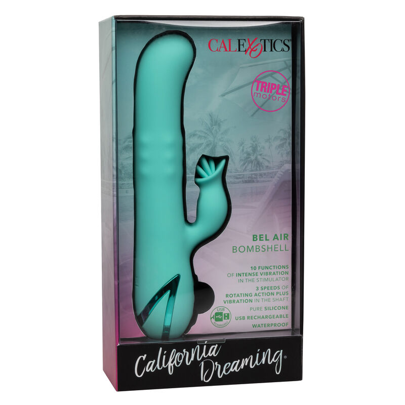 CALEXOTICS - BEL AIR BOMBSHELL VERDE CLARO - Sexshoptuga  Sexshoptuga 