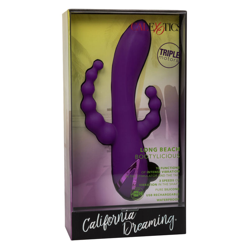 CALEXOTICS - LONG BEACH BOOTYLICIOUS ROXO - Sexshoptuga 