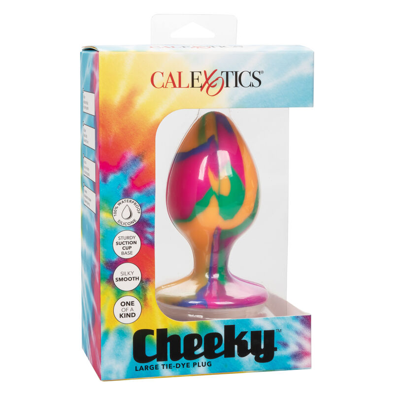 CALEXOTICS - CHEEKY GRANDE PLUG TIE-DYE ANAL - Sexshoptuga  Sexshoptuga 