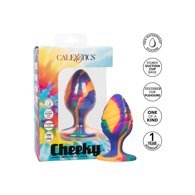 CALEXOTICS - CHEEKY LARGUE SWIRL PLUG ANAL - Sexshoptuga  Sexshoptuga 