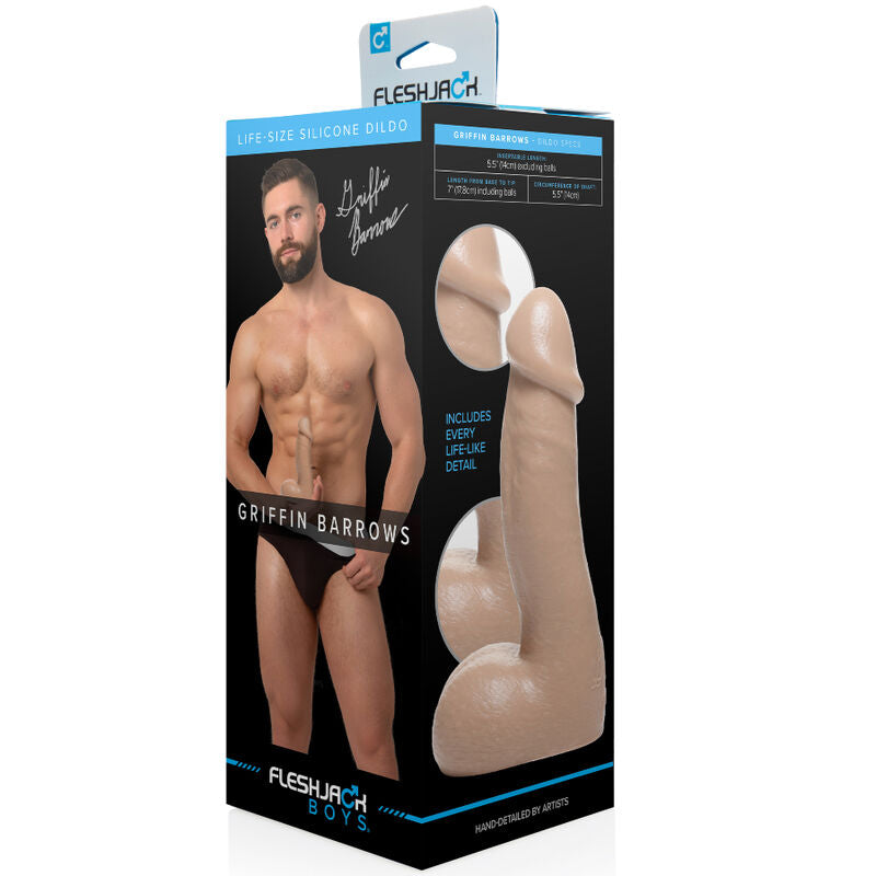 FLESHJACK - DILDO GRIFFIN BARROWS 18 CM - Sexshoptuga  Sexshoptuga 