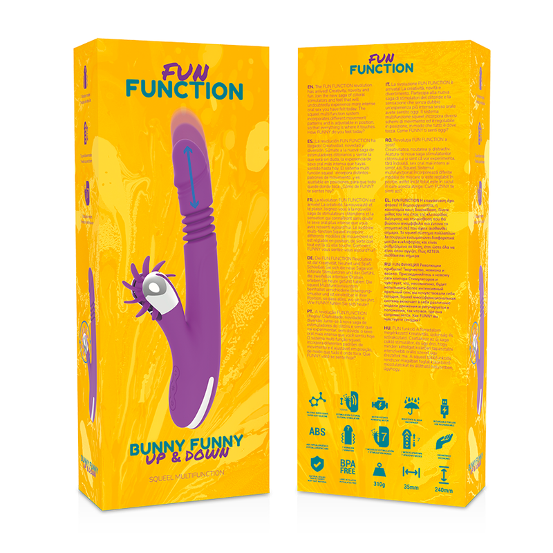 FUN FUNCTION - COELHO ENGRAÇADO PARA CIMA E PARA BAIXO 2.0 - Sexshoptuga  Sexshoptuga 