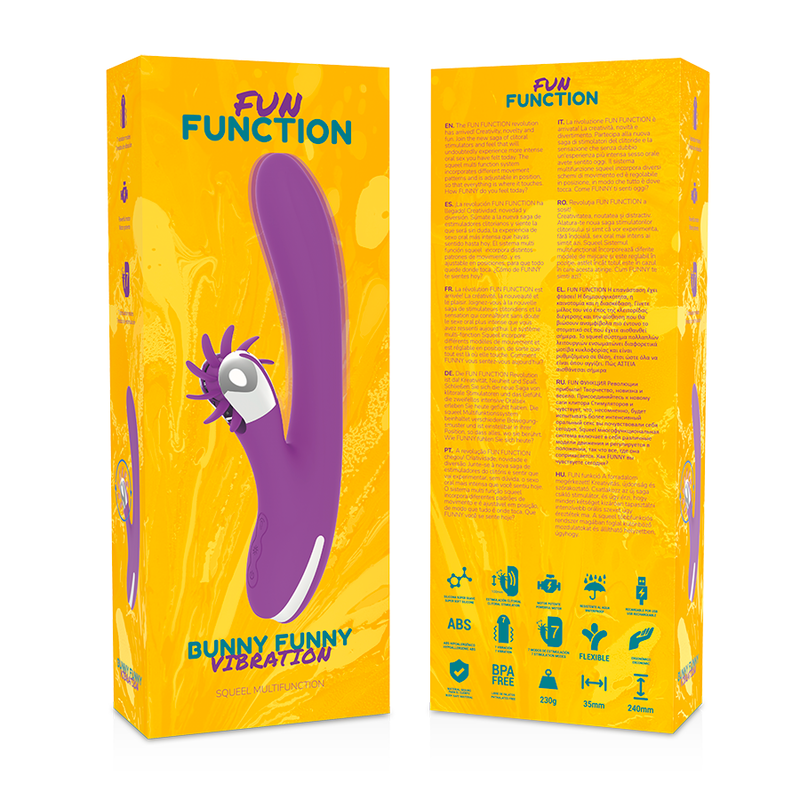 FUN FUNCTION - BUNNY FUNNY VIBRATION 2.0 - Sexshoptuga  Sexshoptuga 