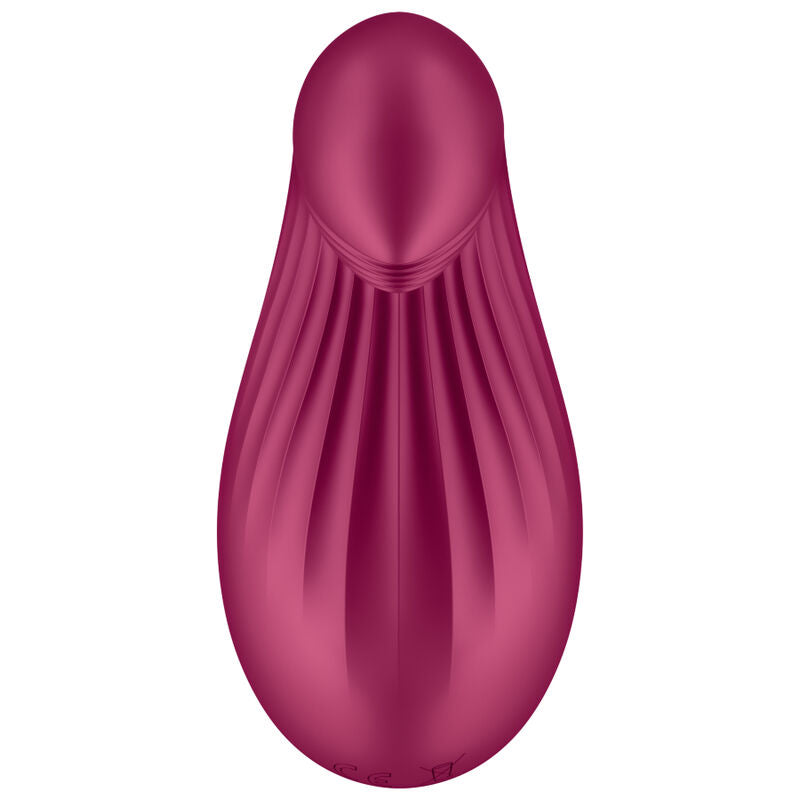 SATISFYER - VIBRADOR LAY-ON DIPPING DELIGHT AZUL - Sexshoptuga  Sexshoptuga 