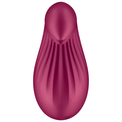 SATISFYER - VIBRADOR LAY-ON DIPPING DELIGHT AZUL - Sexshoptuga 