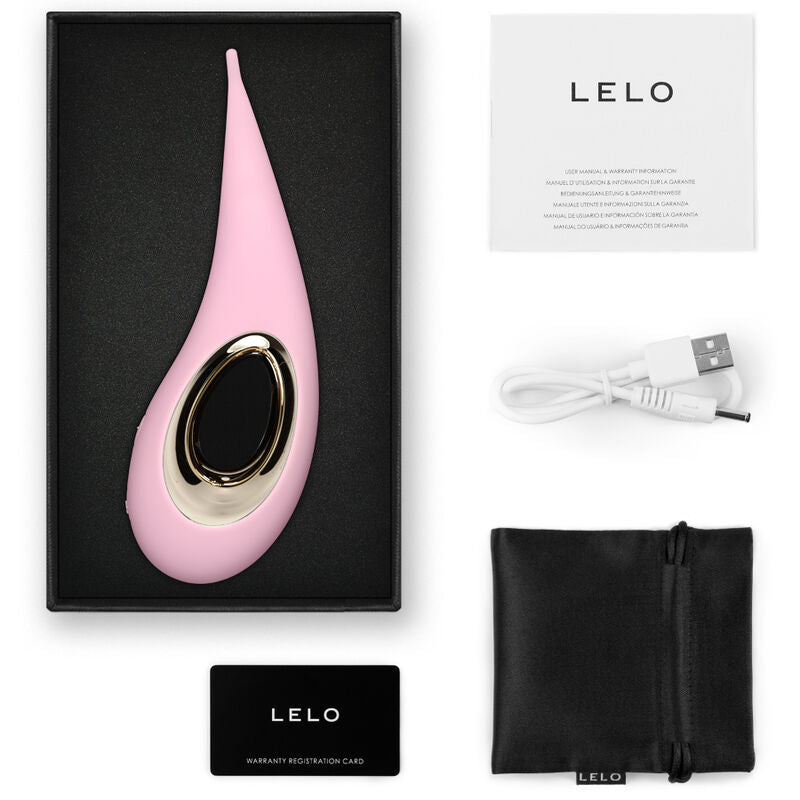 LELO - ESTIMULADOR DE CLITÓRIS DOT - ROSA - Sexshoptuga  Sexshoptuga 