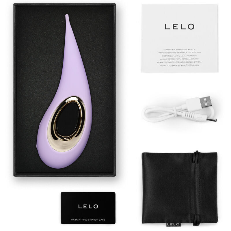 LELO - ESTIMULADOR DE CLITÓRIS DOT - LILS - Sexshoptuga  Sexshoptuga 