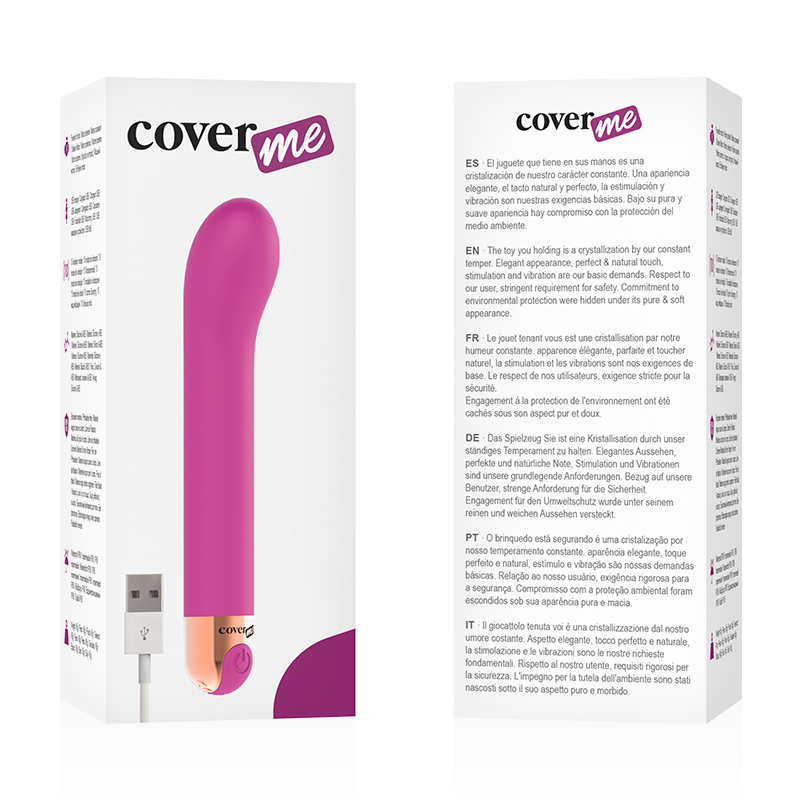 COVERME - VIBRADOR G-SPOT 10 VELOCIDADES - Sexshoptuga  Sexshoptuga 