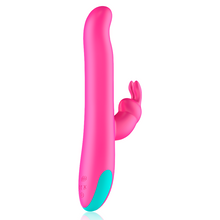 HAPPY LOKY - PLUTO COELHO VIBRADOR E ROTADOR RELÓGIO COM TECNOLOGIA SEM FIO COMPATÍVEL - Sexshoptuga  Sexshoptuga 