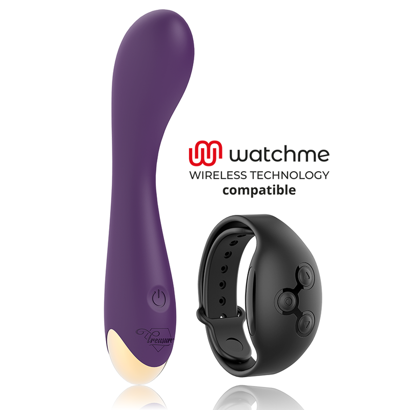 TREASURE - HANSEL G-SPOT VIBRATOR WATCHME WIRELESS TECHNOLOGY COMPATÍVEL - Sexshoptuga 