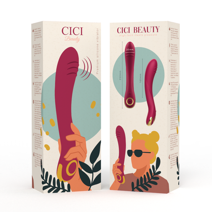 CICI BEAUTY - PREMIUM SILICONE G-SPOT VIBRADOR - Sexshoptuga 