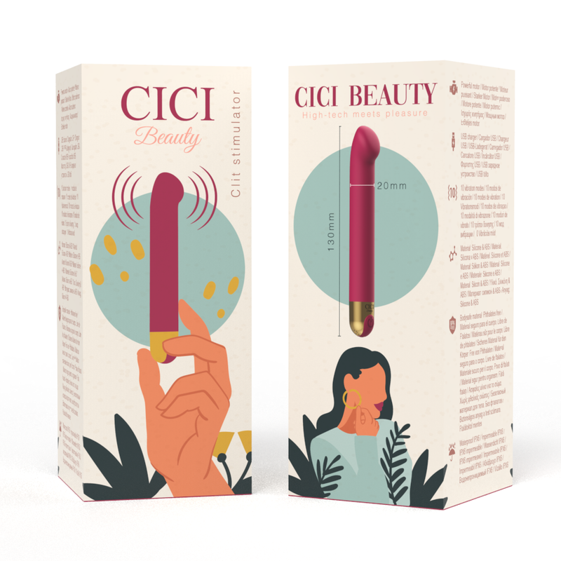 CICI BEAUTY - PREMIUM SILICONE CLIT ESTIMULADOR - Sexshoptuga  Sexshoptuga 