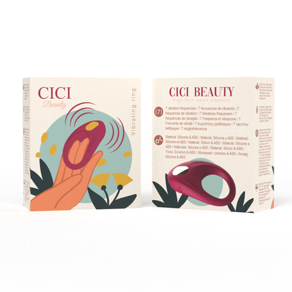 CICI BEAUTY - ANEL VIBRANTE DE SILICONE PREMIUM - Sexshoptuga 