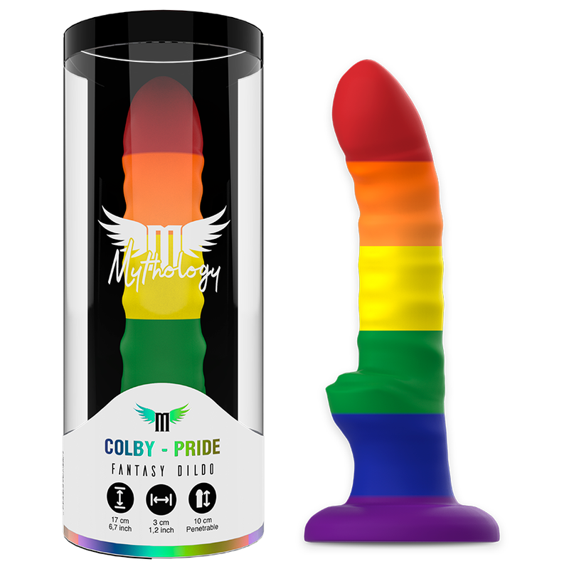 MYTHOLOGY - SEU VIBRADOR DE ORGULHO COLBY - Sexshoptuga  Sexshoptuga 