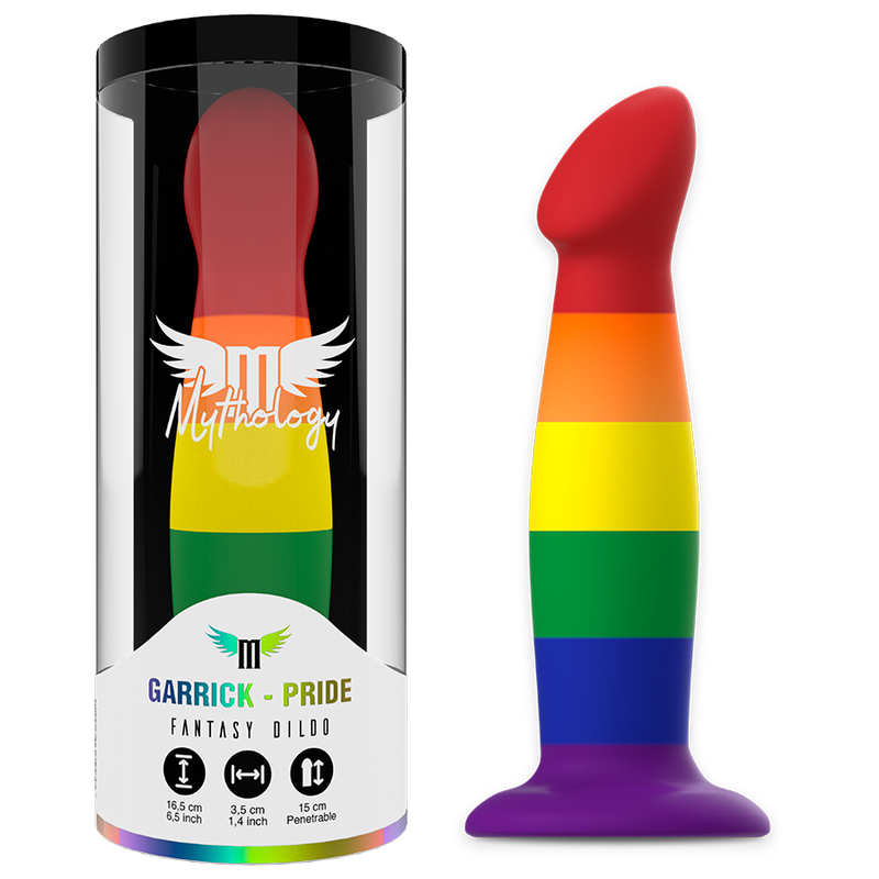 MYTHOLOGY - SEU VIBRADOR DE ORGULHO DE GARRICK - Sexshoptuga  Sexshoptuga 