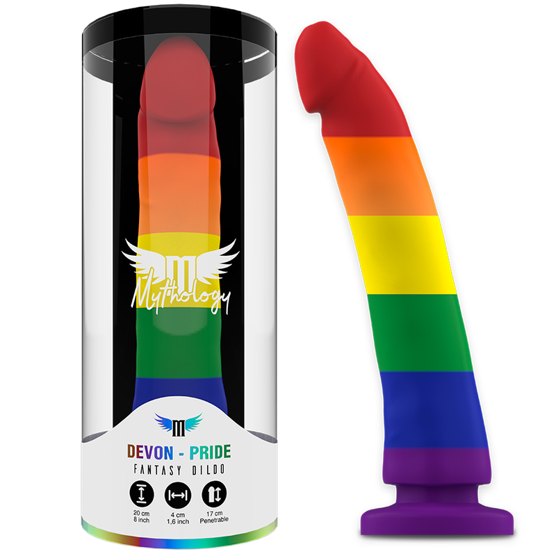 MYTHOLOGY - DEVON PRIDE DILDO L - Sexshoptuga  Sexshoptuga 