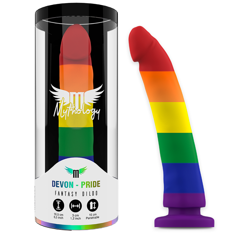 MYTHOLOGY - DEVON PRIDE DILDO M - Sexshoptuga  Sexshoptuga 