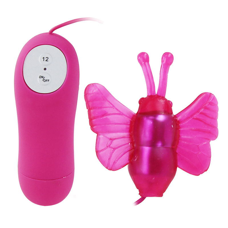 BAILE - VIBRADOR ESTIMULADOR DE BORBOLETA SECRETO PRETTY LOVE 12V - Sexshoptuga 