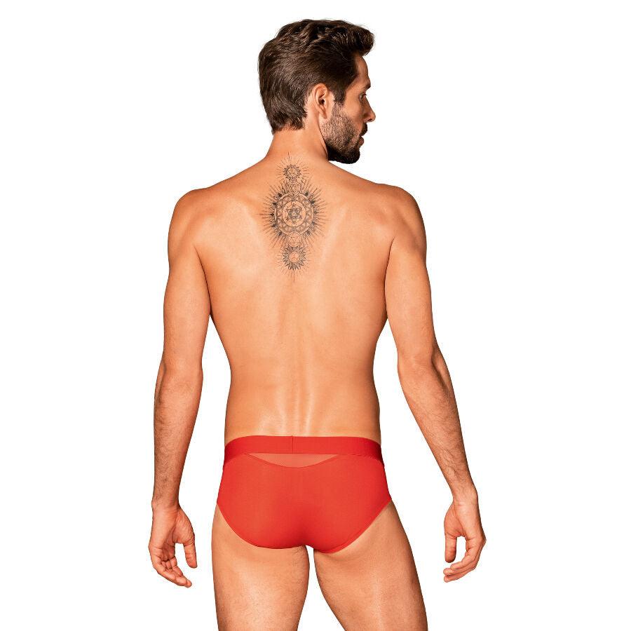 OBSESSIVE - CUECAS BOLDERO VERMELHO S/M - Sexshoptuga 