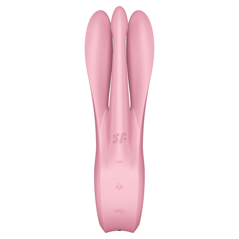 SATISFYER - VIBRADOR THREESOME 1 AZUL - Sexshoptuga 