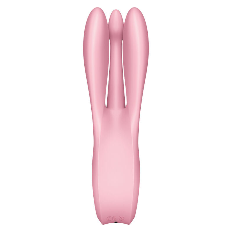 SATISFYER - VIBRADOR THREESOME 1 AZUL - Sexshoptuga 