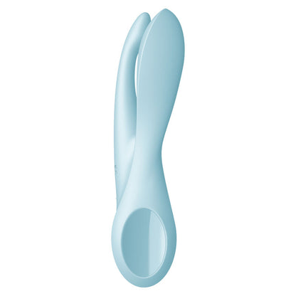 SATISFYER - VIBRADOR THREESOME 1 AZUL - Sexshoptuga 